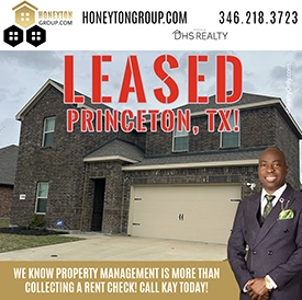 HONEYTON GROUP smc leased princeton tx march 2026